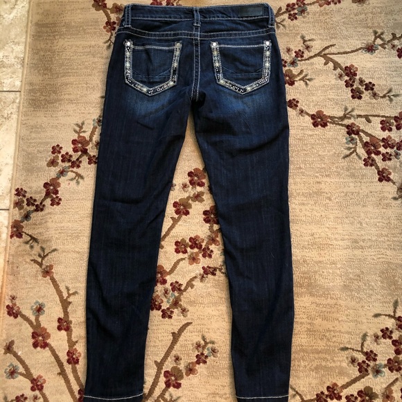 Daytrip The Buckle Lynx Skinny Jeans size 27x27 - Picture 4 of 4